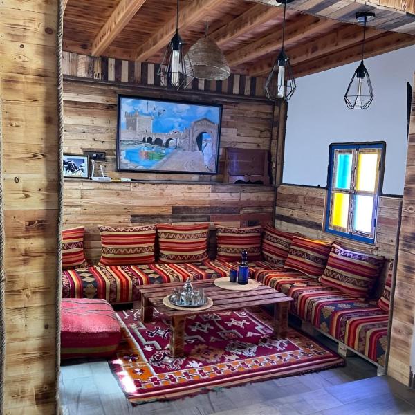 Essaouira wood house