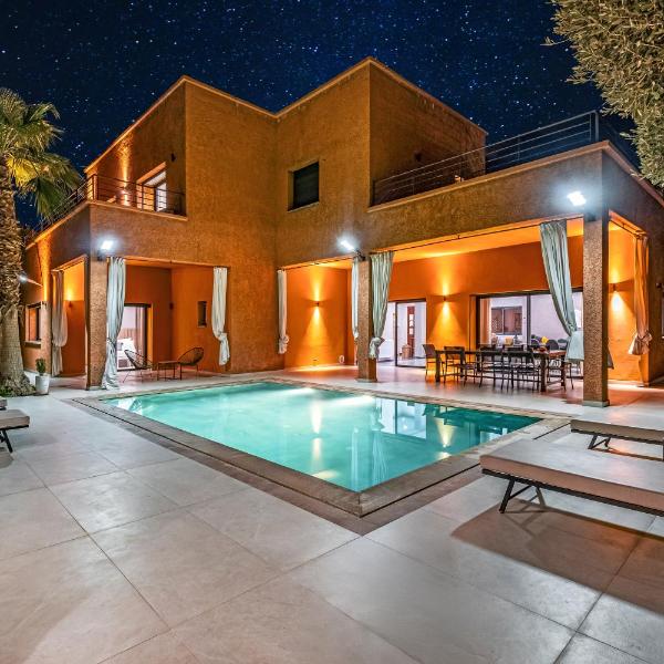Villa Elyana 4 Chambres & Piscine privée chauffée a Marrakech