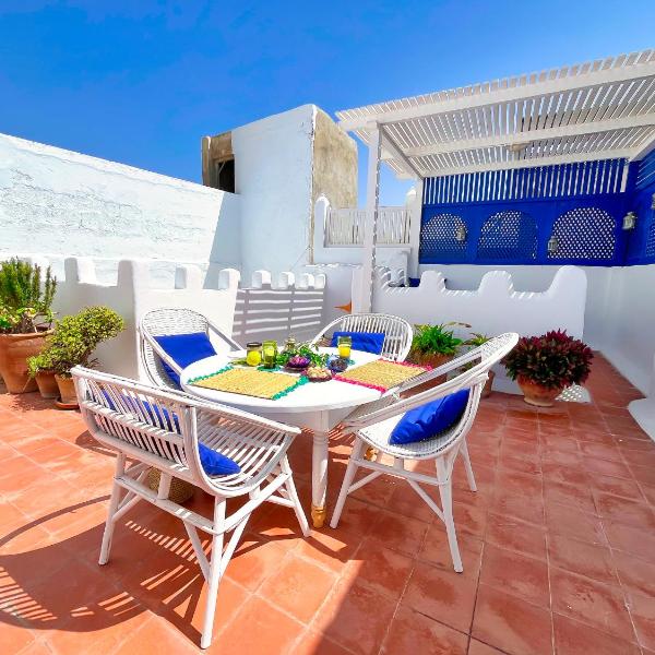 Beldi chic & calme, patio végétalisé et terrasse