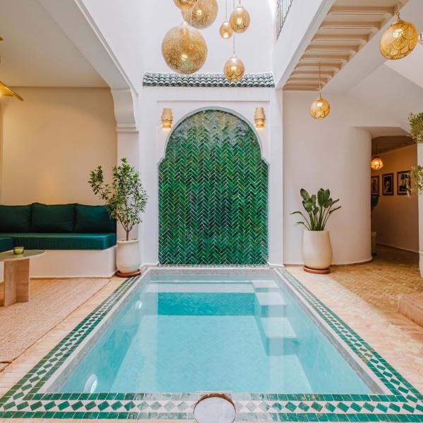 Riad Imrani - piscine - 6 mn from Jamaa Al Fna