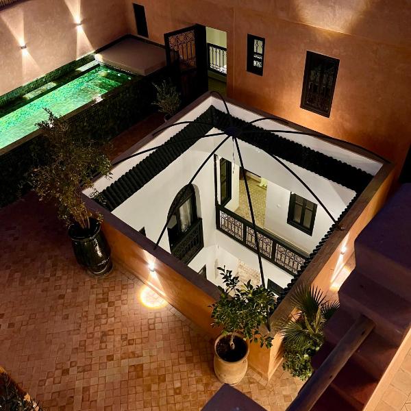 Riad Huguette Dar El Bacha, terrasses and swimming pool